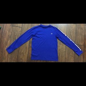 Champion long sleeve shirt kids XL lightly used